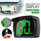 Universal HUD Head UP Display GPS Speedometer Digital Car Gauge Speedo KMH USB