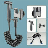 1-In-2-Out Dual Control Valve Handheld Toilet Faucet Sprayer Douche Bidet Spray