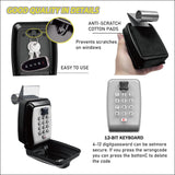 Waterproof Anti-Theft Car Window Mounted Password Keybox