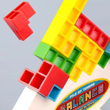 48/96x Tetra Tower Balance Stacking Blocks Game Team Toys Xmas Gifts Kids Adults