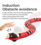 Pet Cat Toy Smart Sensing Snake Toys Cats USB Charging Electron Interactive Toy