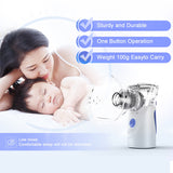 Portable Handheld Ultrasonic Nebulize Inhaler Respirator Mesh Asthma Travel