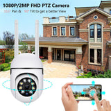 1080P WIFI IP Camera Wireless CCTV HD PTZ Smart Home Security IR Cam Outdoor