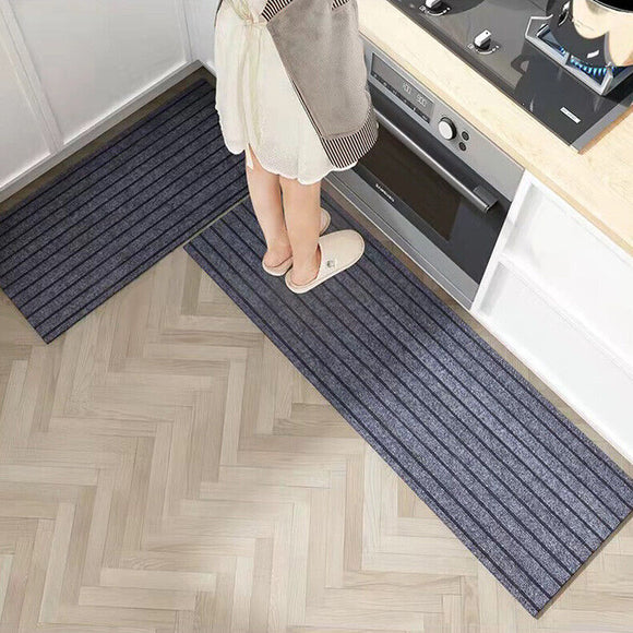 Non Slip Rubber Door Entrance Floor Mat Area Carpet Kitchen Hallway Runner Rug