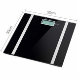 Electronic Digital Scale Body Fat LCD Bathroom Gym Weight Measure