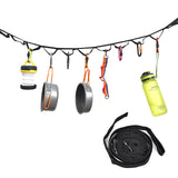 Camping Lanyard Rope Camp Hanging Rope Tent Accessories Campsite Clothesline