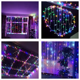 100M 500LED Fairy String Lights Waterproof Christmas Tree Garden Party Outdoor