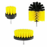 3PCS Grout Power Scrubber Clean Drill Brush Tub Cleaner Combo Tool Kit