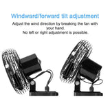 8-inch USB Portable Fan Industrial Grade Lithium Ion Fan Super Strong Wind Power