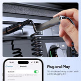 Wireless Bluetooth 5.1 Receiver Dongle Car AUX Music 3.5mm Adapter Cable