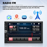 7" Car Radio 2 DIN GPS FM RDS Head Unit Stereo Camera CarPlay MP5/FM/WMA/AUX/TF