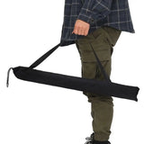 Olisicht Baseball Bat Steel 32 in Black with Carry Bag