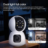 WIFI Camera 2K 4MP Dual Lens Night Vision Camera Home Security Baby IP Monitor