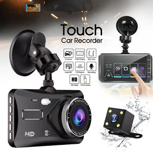 1080P Car Dash Camera Video DVR Recorder Front and Rear Night Vision Dual Cam