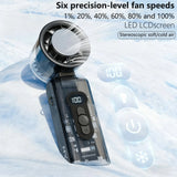 3600 mah High Speed Portable Mini Fan, Handheld Turbo Cooling Fan with 3 Speeds