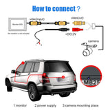 Car Rear View Kit 4.3" TFT LCD Monitor + IR Waterproof Parking Reversing Camera