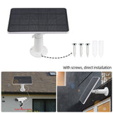 Solar Panel for Outdoor Camera Security Cam Micro USB Battery Charger 10W Output
