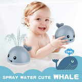 Whale Baby Bath Toys Automatic Water Spray Bath Toys with LED Lights