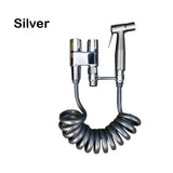 1-In-2-Out Dual Control Valve Handheld Toilet Faucet Sprayer Douche Bidet Spray