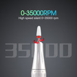 35000RPM Portable Nail Drill Machine Rechargeable E File Fits Manicure Pedicure