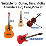 Guitar Tuner Clip On Tuner for Electric Acoustic Guitars Bass Chromatic Violin