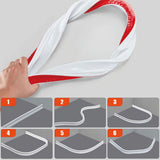 Waterproof Silicone Water Barrier Stopper Strip for Bathroom 1M/1.5M/2M/2.5M/3M