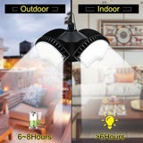 136 LED Solar Light Indoor Outdoor Hanging Pendant Garden Yard Tent Shed Lamp