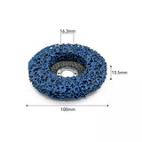 100MM 115MM 125MM Grinding Wheel Poly Strip Disc Wheel Paint Rust Removal