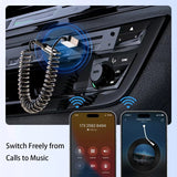 Wireless Bluetooth 5.1 Receiver Dongle Car AUX Music 3.5mm Adapter Cable