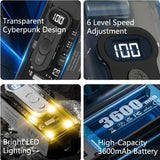 3600 mah High Speed Portable Mini Fan, Handheld Turbo Cooling Fan with 3 Speeds
