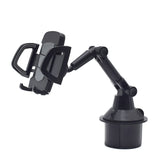 Car Cup Holder Phone Mount 360 Rotating Adjustable Bracket for Mobile Phone GPS