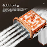 1000W Foldable Handheld Clothes Steamer Quick & Powerful Wrinkle Remover Iron