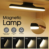 Magnetic LED Reading Desk Lamp Table Stepless Dimming Hanging Night Light