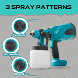 18V Cordless Paint Sprayer Electric Spray Gun for Makita Replacement Battery