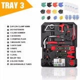 1180 PCS Professional Hand Tool Set Aluminum Case Tool Kits With Rolling Box