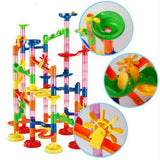 105Pcs Marble Run Race Construction Maze Ball Track DIY Building Block Kids Toy