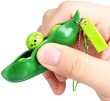 Kids Adults Pea Pop Push Sensory Fidget Toy Fun Play Autism Stress Relief Gift