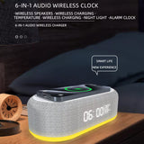 Colorful Speaker 6in1 Wireless Charging Multi-Function Bluetooth Speaker