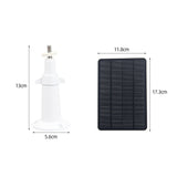 Solar Panel for Outdoor Camera Security Cam Micro USB Battery Charger 10W Output