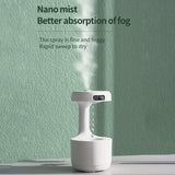 1000ml Soundwave Humidifier Quiet USB Anti-Gravity Night Light Bedroom Office