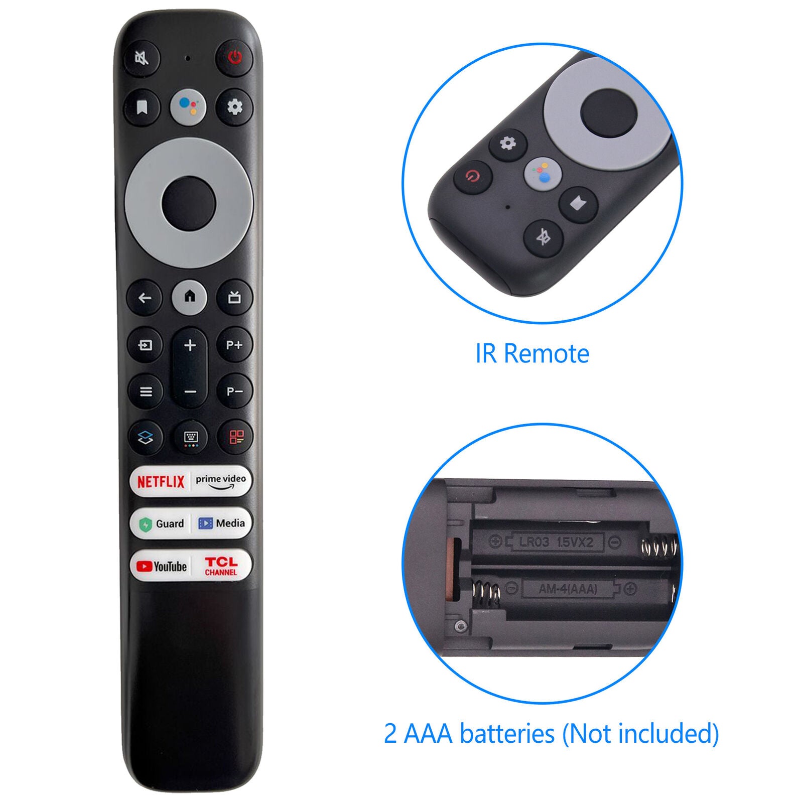 RC902V FAR1 RC902VFAR1 Remote Control for TCL TV X925 Series 65X925 75 ...