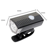 Bike Front Rear Light USB Rechargable Lamp Flashlight Bicycle LED