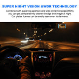 1080P Car Dash Camera Video DVR Recorder Front and Rear Night Vision Dual Cam