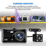 1080P Car Dash Camera Video DVR Recorder Front and Rear Night Vision Dual Cam