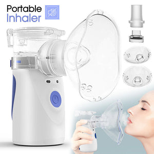 Portable Handheld Ultrasonic Nebulize Inhaler Respirator Mesh Asthma Travel