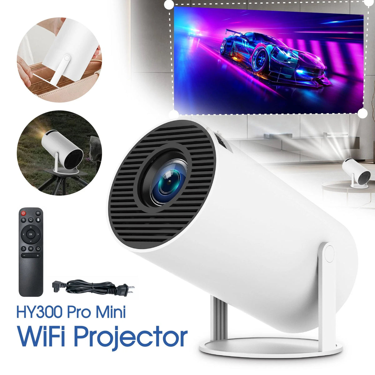 Imaging Technology Led Projector Mini 1080P 4K Mini Portable Wifi Bluetooth LED Projector Android Projector ...