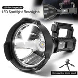 4 mode USB Rechargeable, LED Spotlight Flashlights, High Lumens, Upgraded P50