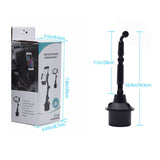 Car Cup Holder Phone Mount 360 Rotating Adjustable Bracket for Mobile Phone GPS