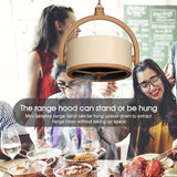 Portable Kitchen Hood Desktop Range Hood Small Desktop Mini High Suction Power