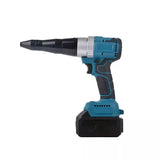 Brushess Cordless Rivet Gun Automatic Pop Gun For Makita 18V Two Battery